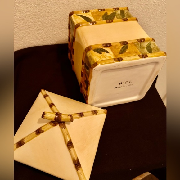 WCL 8.5” canister. Bamboo pattern - Picture 10 of 11